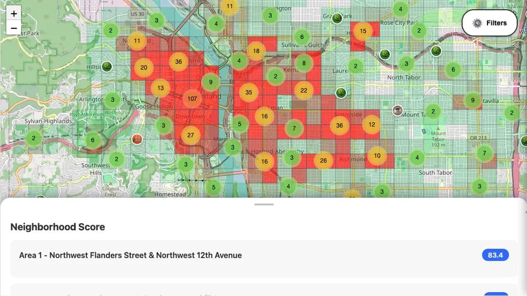 Bohemian Heat Map